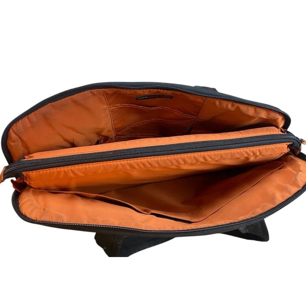 Lowepro‎ Tote Laptop Bag Case Nylon Blend 12x17 Black 3 Compartments Padded